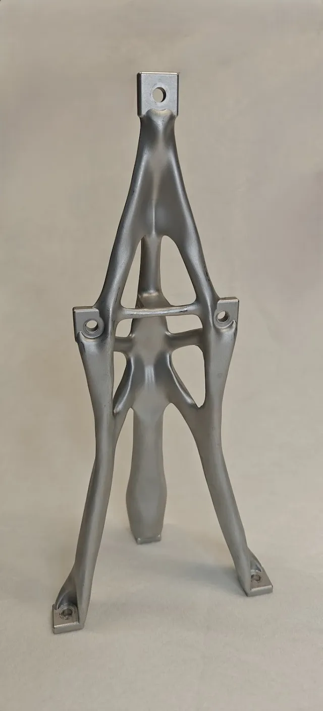 A41 bracket, rear view